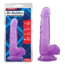 Purple dildo 19.5 cm